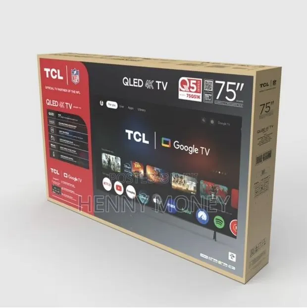TCL 75 Inch QLED Smart Google TV (2025) · Photo 1