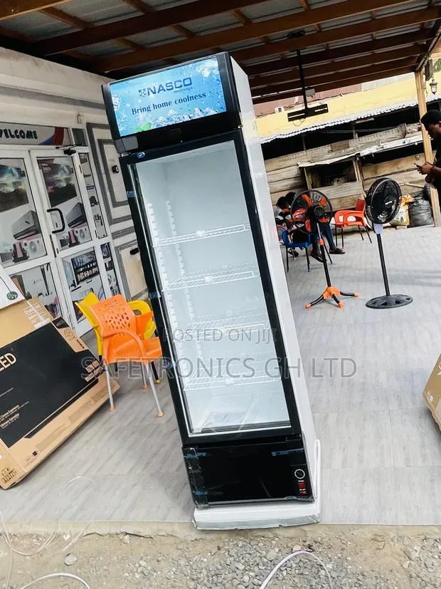 Singledoor Nas-Fl350-1dr Display Glass Sealed Fridge · Photo 1