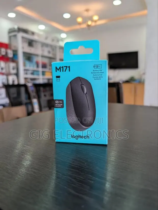 Logitech M171 Wireless Mouse (Black) · Photo 1