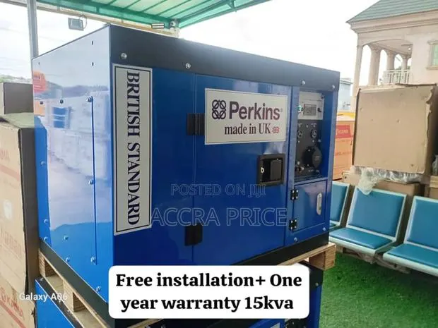 Well Circuited Perkins Diesel Generator 18kva Rated Diesel · Photo 1