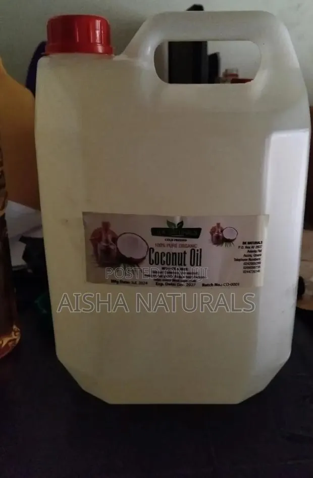 Cold Pressed Coconut Oil 4.5ltr · Photo 1