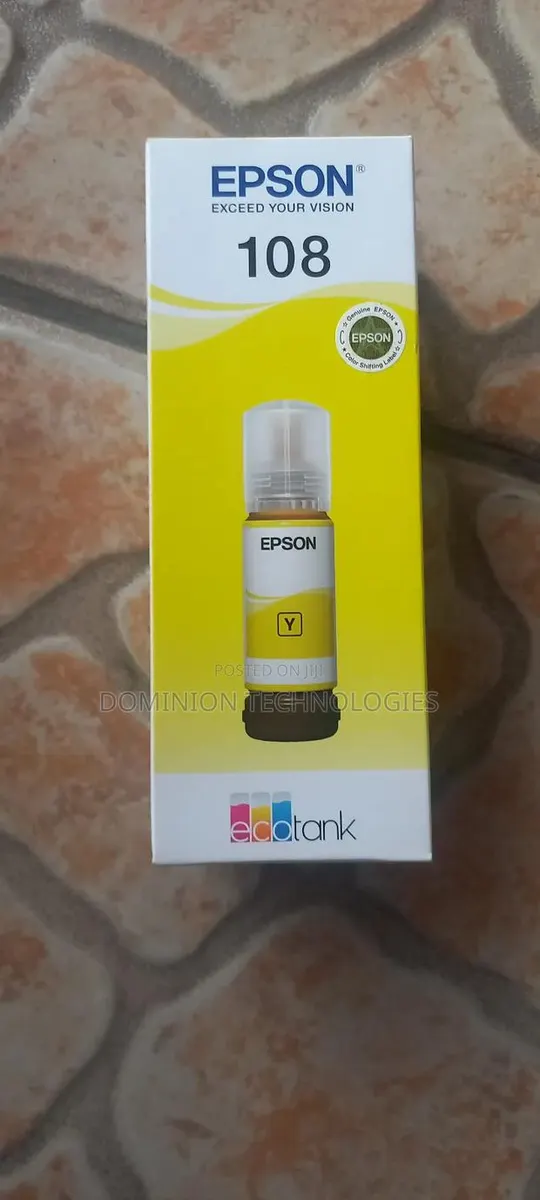 Epson 108 Ink Yellow · Photo 1