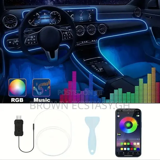 Full Car Ambient Light, Dashboard and Doors (Phone Control) · Photo 1