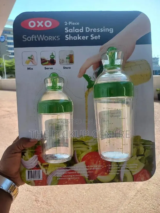 Oxo Good Grips Salad Dressing Shaker (2pcs Set) 350ml/200ml · Photo 1