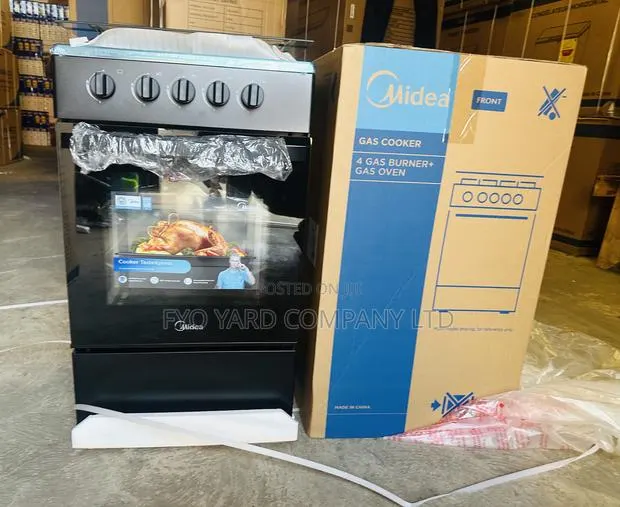 Quality Midea Black 50*50 Top 4 Burner Gas Cooking Cooker · Photo 1