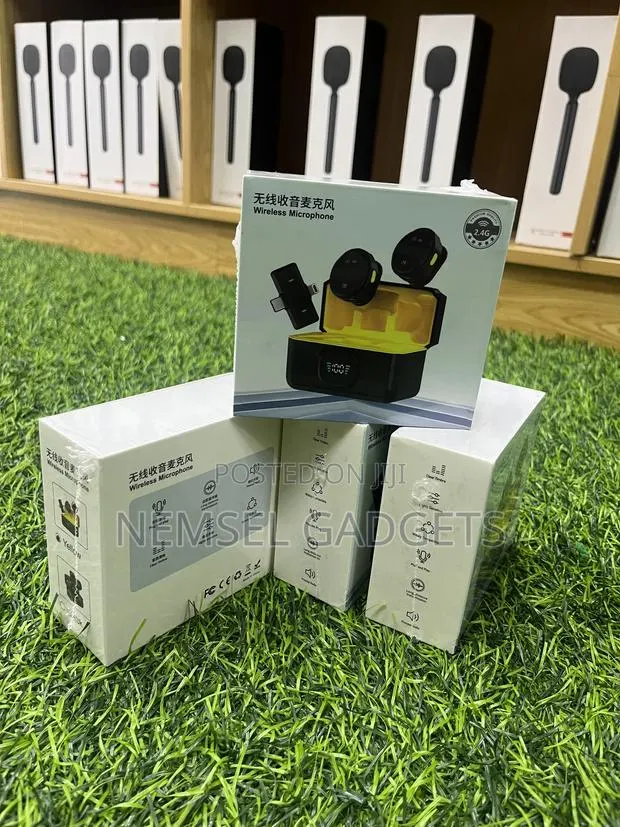 2.4GHz Magnetic Dual Wireless Lavalier Microphone System · Photo 1