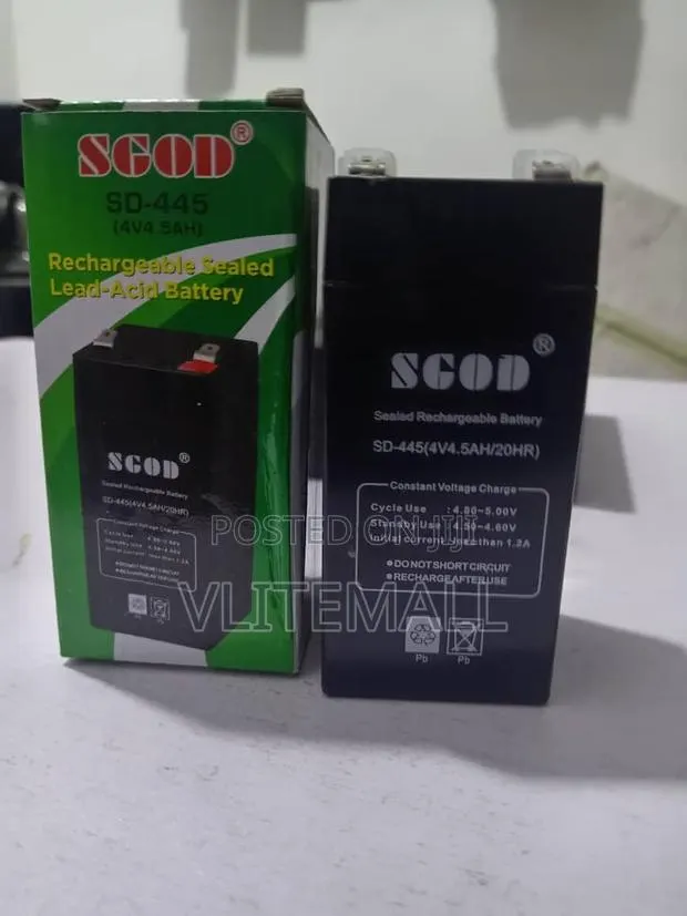 4v-4ah Sealed Lead Acid Battery · Photo 1
