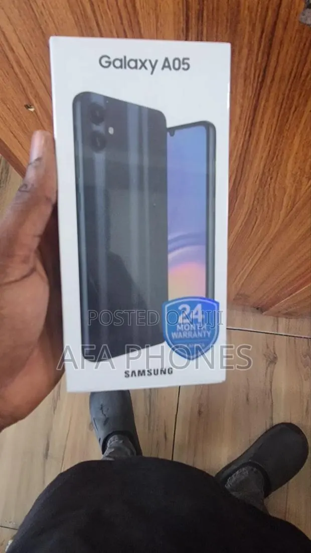 New Samsung Galaxy A05 128 GB Black · Photo 1