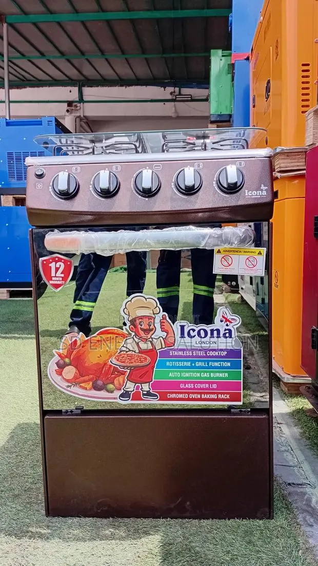 Icona 4-Burner Gas Stove – Reliable Everyday Cooking · Photo 1