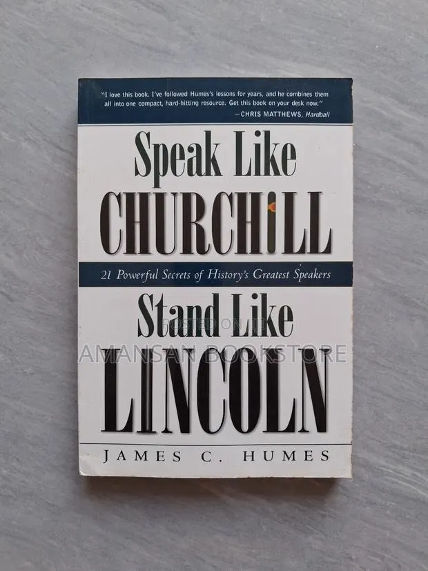 Speak Like Churchill Stand Like Lincoln · Photo 1