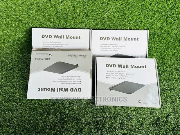 Tygerclaw Black Color Glass Double Layers DVD 1stand · Photo 1