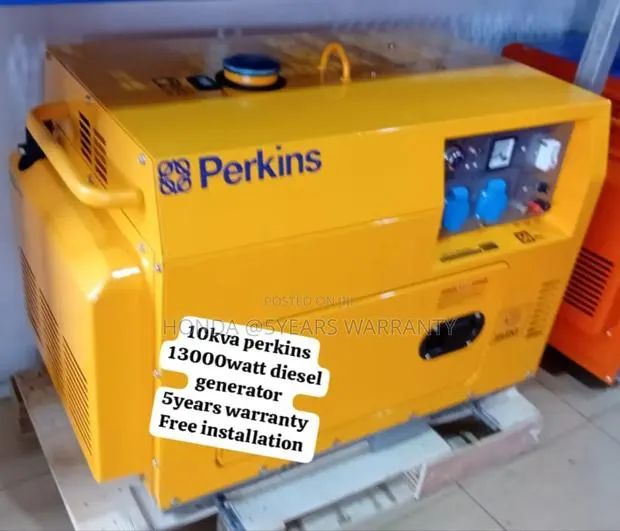 Flame Energy Systems Perkins 10kva 13000wax Diesel Generator · Photo 1