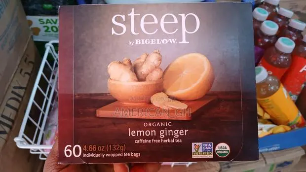 Steep by Biglow Organic Lemon Ginger Tea · Photo 1