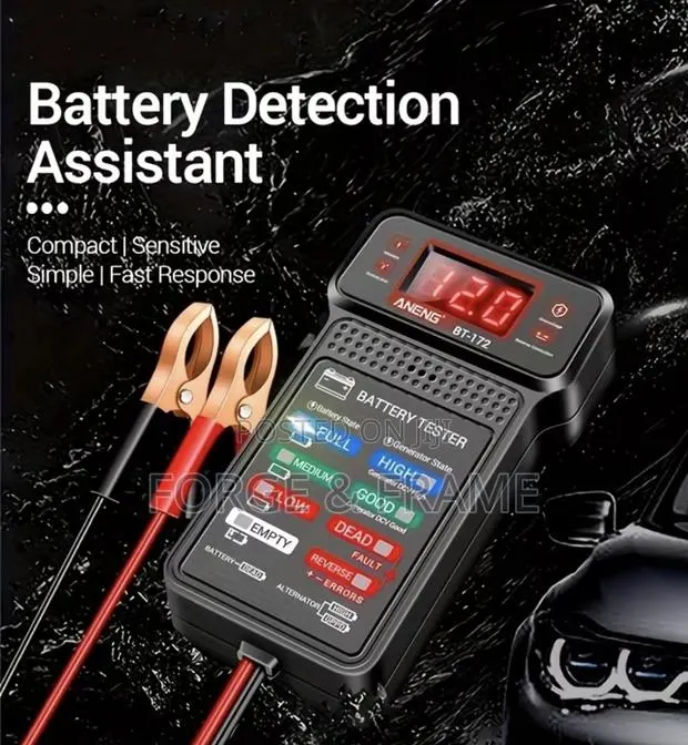 12V Vehicle Battery Tester · Photo 1