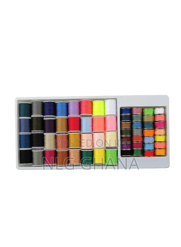 60pcs Sewing Thread Kit Sewing Thread Spools Bobbins. Ghx7011 · Photo 1