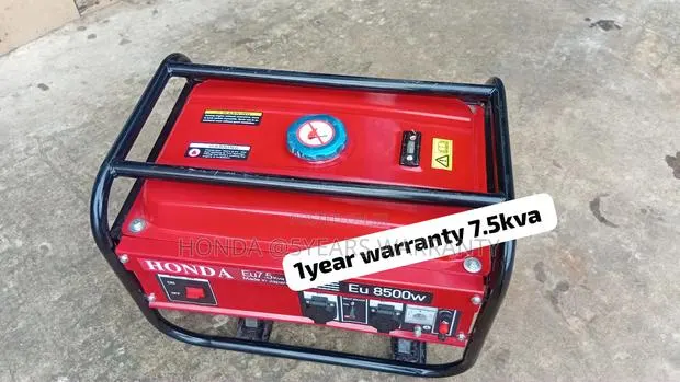 Super Powerful Honda 7.5kVA Petrol Generator – Built for Homes 7.5kva · Photo 1