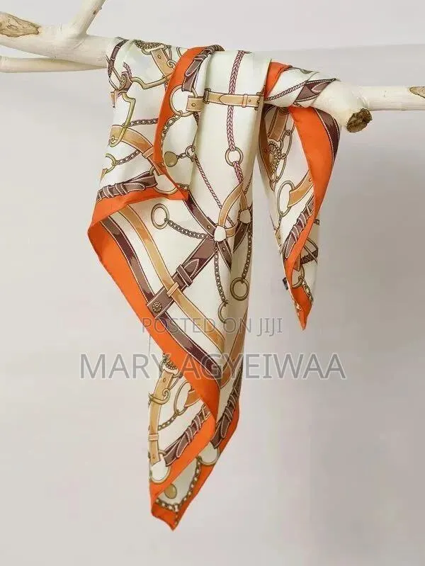 Elegant Silk Scarf for Women – Multipurpose Fashion Scarf · Photo 1
