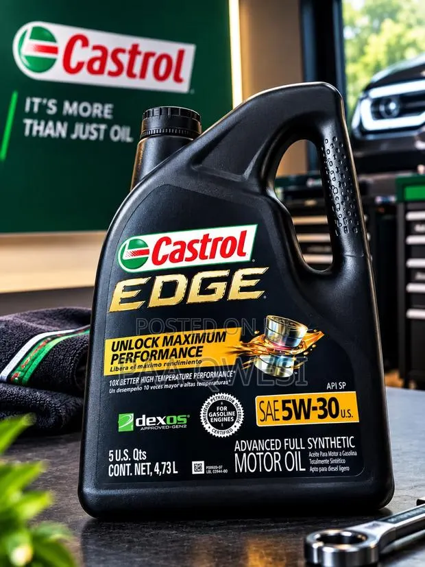 Original Castrol EDGE Advanced Full Synthetic Oil 5w-30 · Photo 1