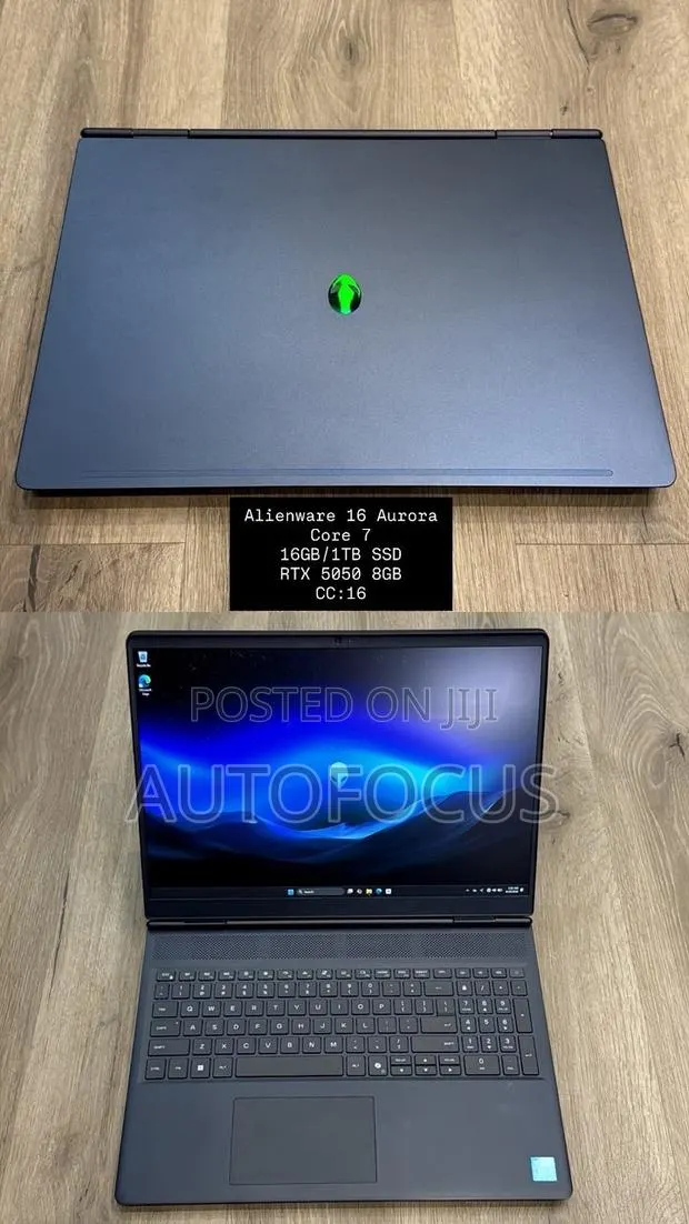 Laptop Alienware 16 Aurora 16GB Intel Core 7 SSD 1T · Photo 1