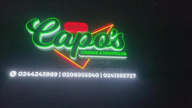 Lounge Nightclub 3D Signage · Photo 1