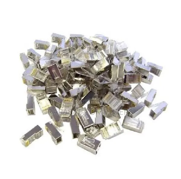 Shielded Cat 6 RJ45 Connectots (1000pcs Per Bag · Photo 1