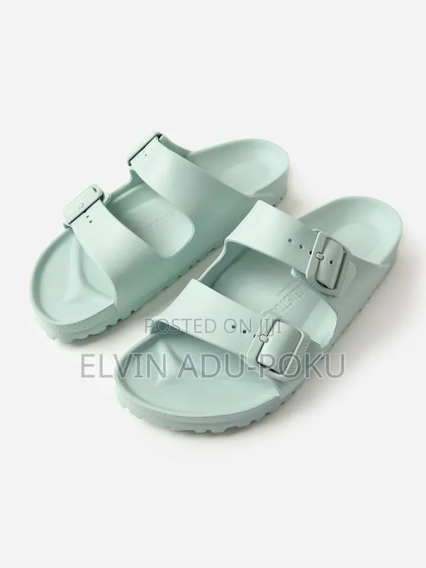 Birkenstock Arizona Comfort Sandals | Surf Green · Photo 1