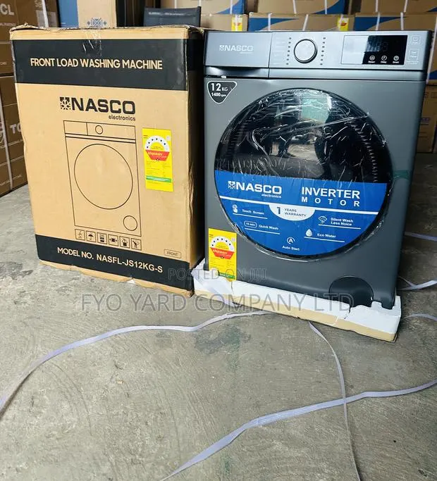 Advance Inverter Nasco 12kg Front Load Fast Washing Machine · Photo 1