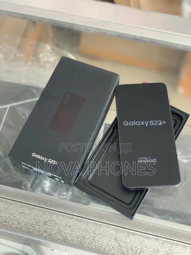 New Samsung Galaxy S23 Plus 256 GB Black · Photo 1