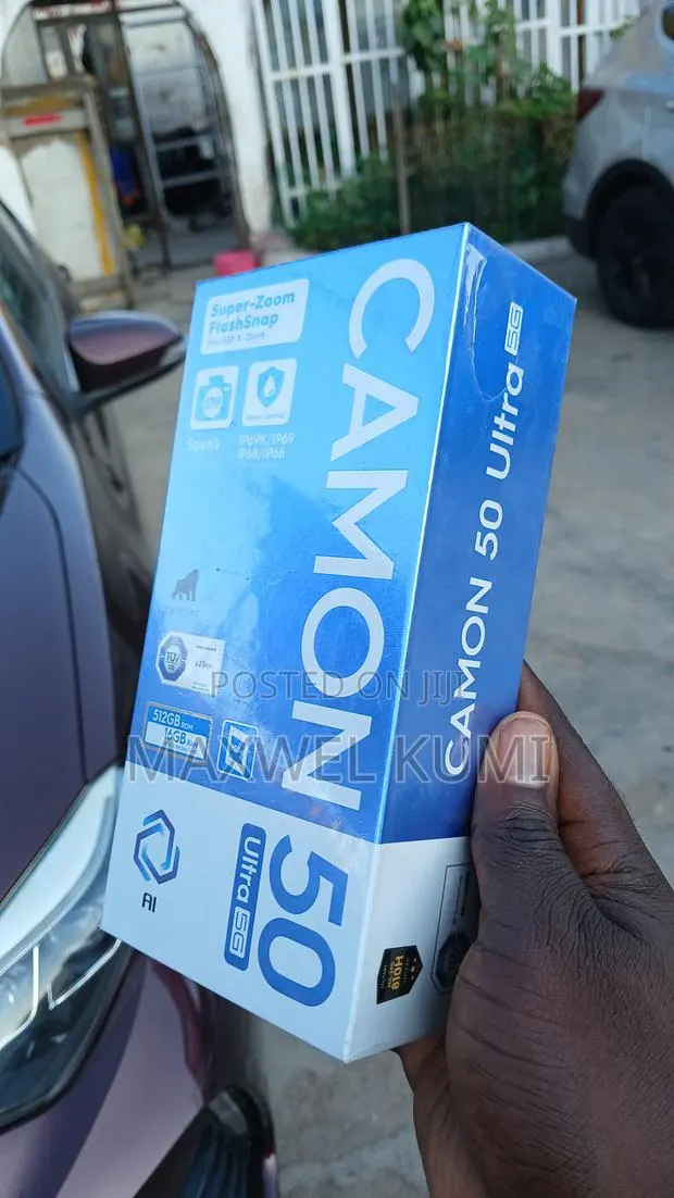New Tecno Camon 50 Ultra 512 GB Black · Photo 1