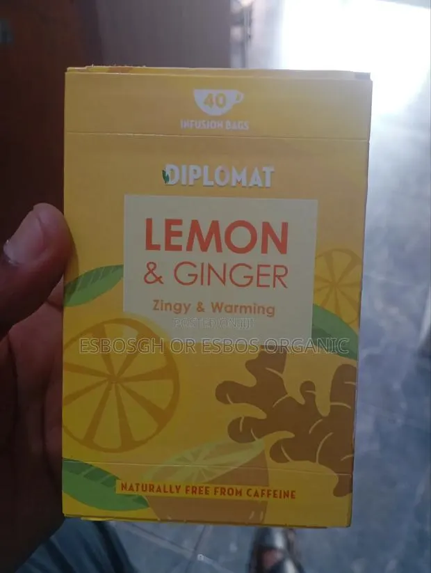 Lemon Ginger Tea No Caffeine · Photo 1