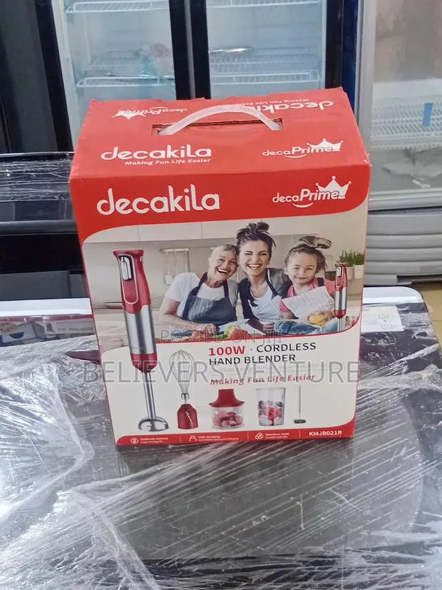 Cook Like a Pro With the Decakila Rechargeable Hand Blender · Photo 1