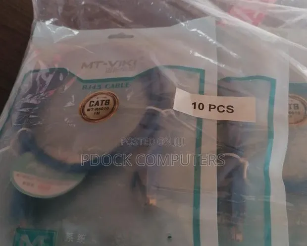 Mt-viki Cat6 Rj45 Patch Cable 1m- Blue · Photo 1