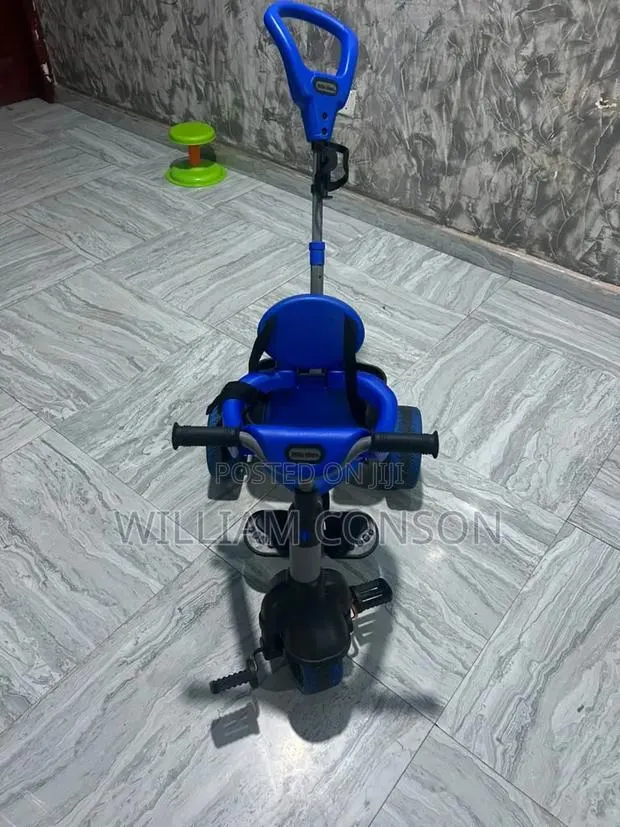 Kids 3-Wheel Tricycle With Parent Push Handle – Strong Stylish · Photo 2