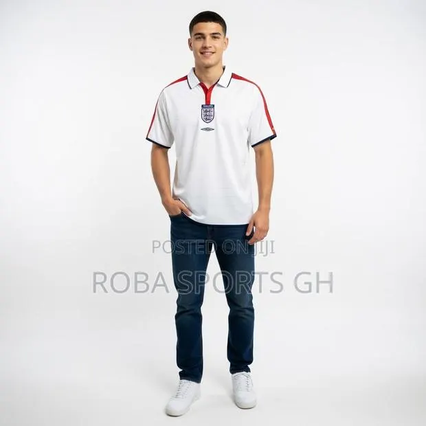 2004 England Retro Home Jersey · Photo 1