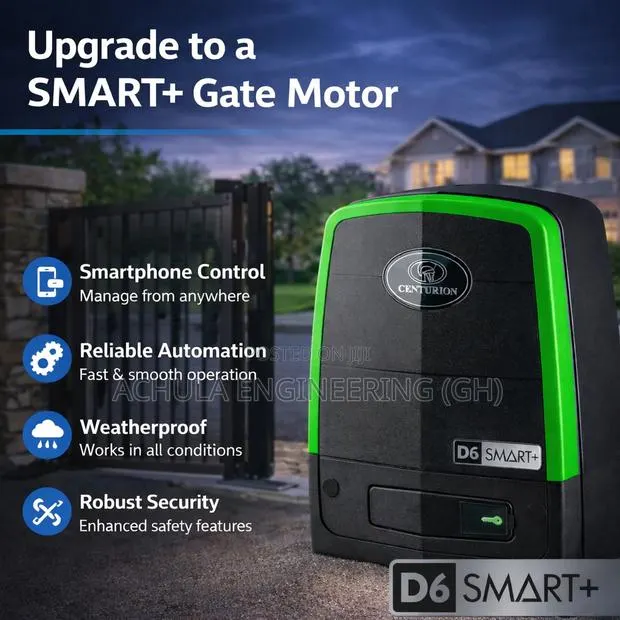 D6 Smart Plus Gate Motor - Domestic Light Industrial Application · Photo 1
