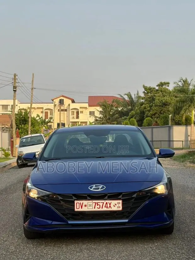 Hyundai Elantra SE 2021 Blue · Photo 1