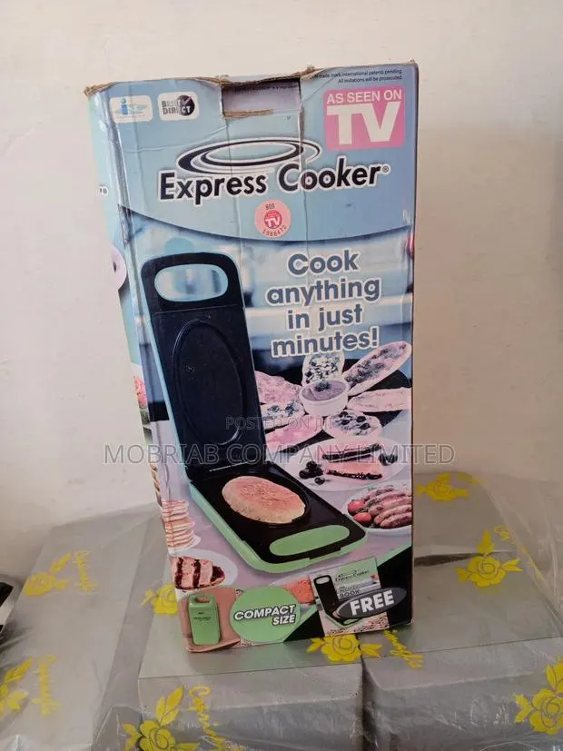 Multipurpose Breakfast Maker and Electric Grill With Recipe Book · Photo 1