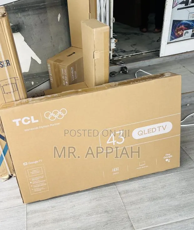 Efficient Design TCL 43” Qled Smart Full Hd Satellite Android TV. · Photo 1