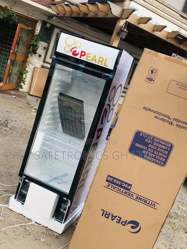 Pearl Frosty 330l Display Singledoor PVC-352 Glass (White) · Photo 1