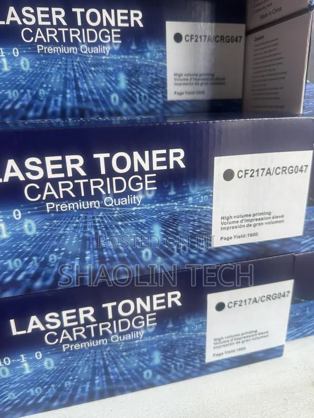 Cf217a/Crg047 Black Toner Cartridge · Photo 1