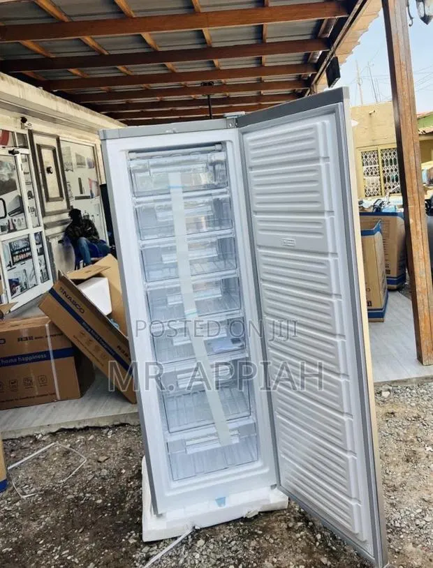 Get Premium Nasco Upright Standing Freezer(Nasd1-33)Gray · Photo 1