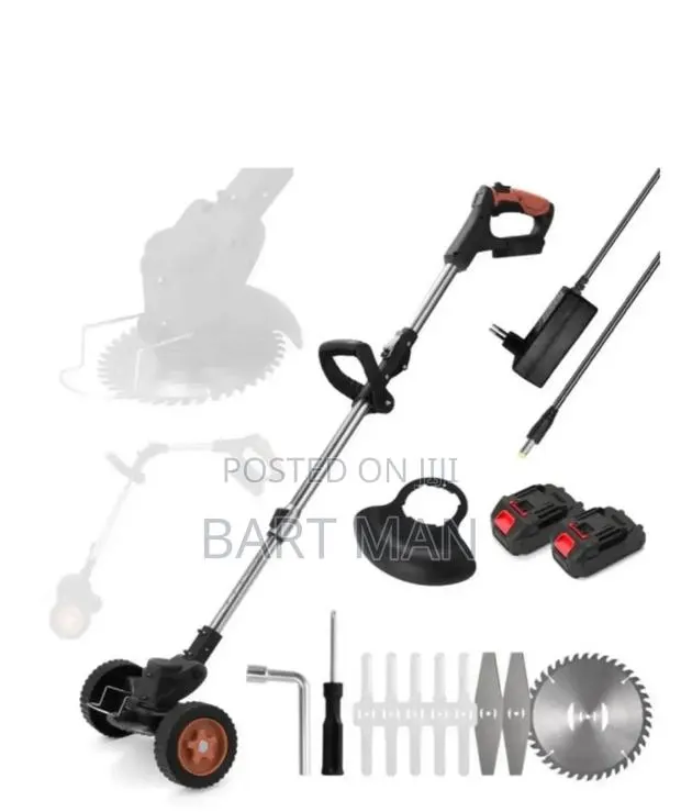 Electric Lawn Mower Portable Cordless Grass Trimmer · Photo 1