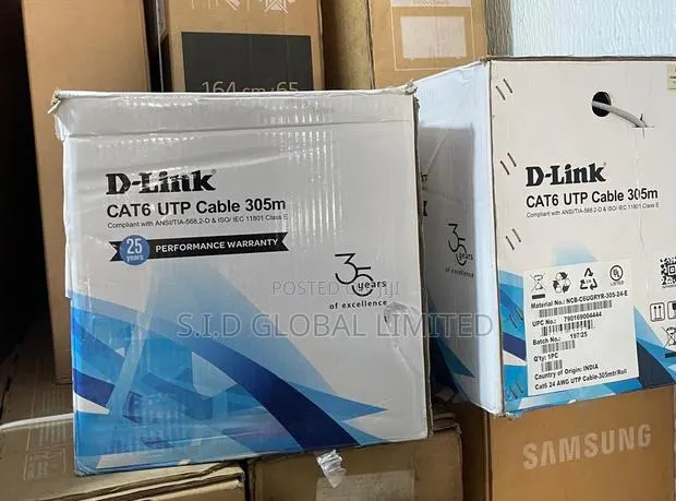 Experience Zero Lag: Premium D-link Cat6 Utp 305m Roll. · Photo 1