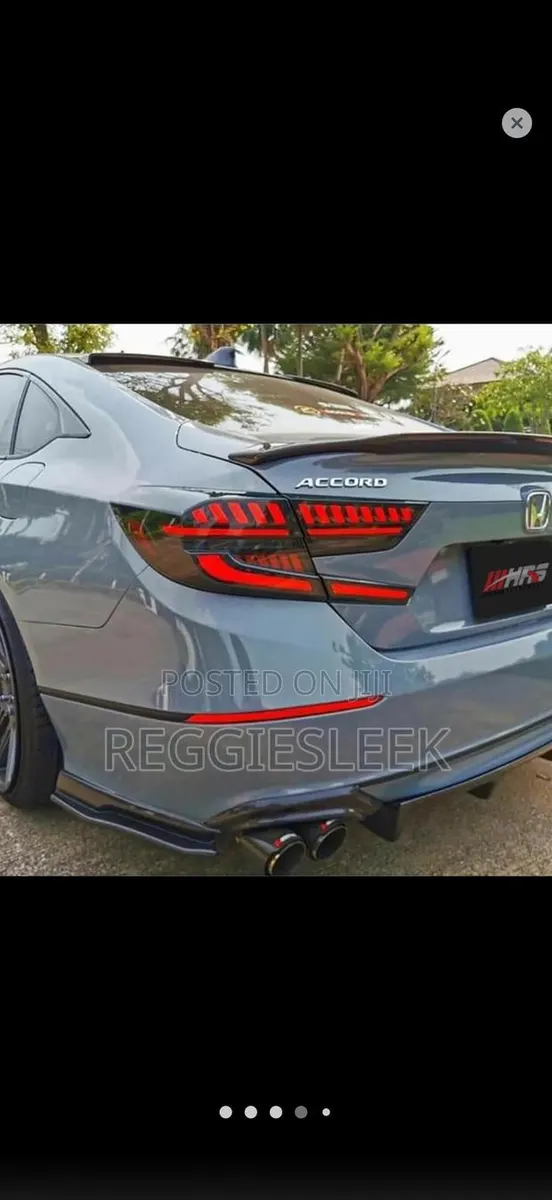 Clear Accord Taillights · Photo 1