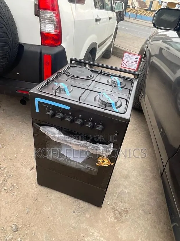 Volcano 3+1 Free-Standing Cooker Gas and Electric Convenience in One · Photo 1