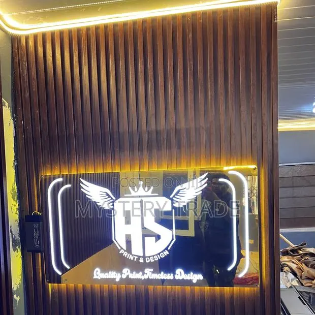 Indoor Signage With Back Light · Photo 1