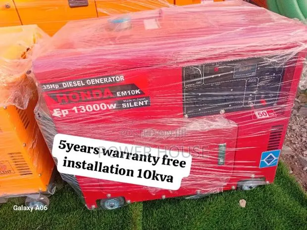 Radiant Titan Honda Diesel Generator 10kv 13000watts 10kv · Photo 1