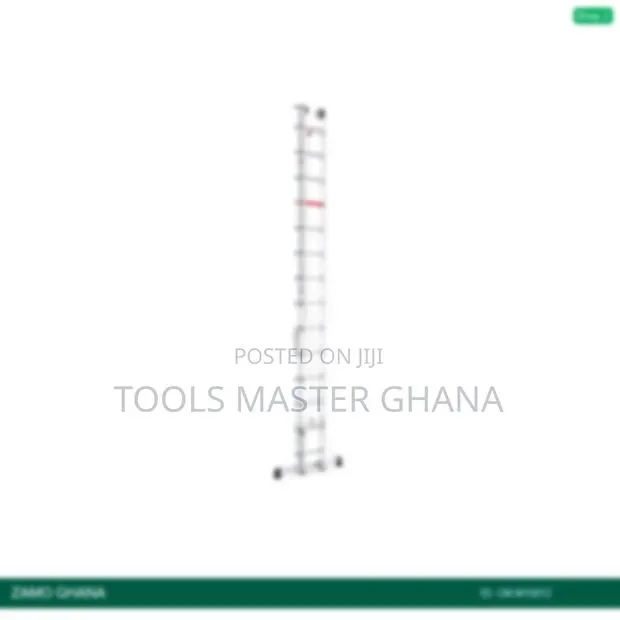 Cm 2x21 Rope Pulley Double Ladder With Wheel Alu - Cm-M10012 · Photo 1