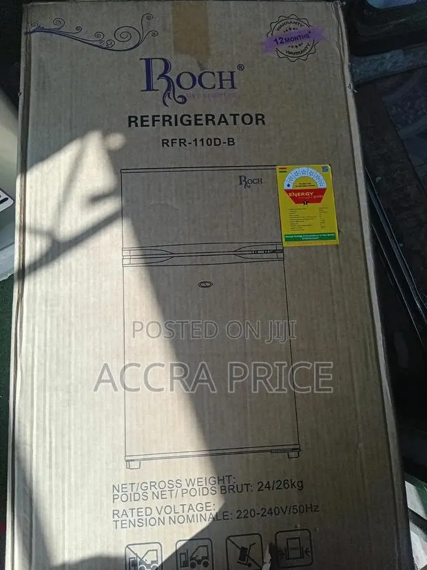 Roch 85L Compact Refrigerator With Freezer Compartment · Photo 1