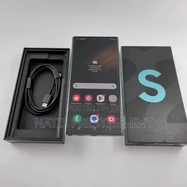 Samsung Galaxy S22 Ultra 5G 128 GB Black · Photo 1